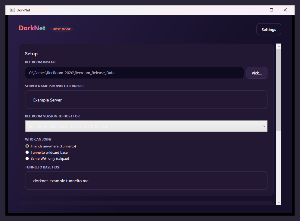 status tab running